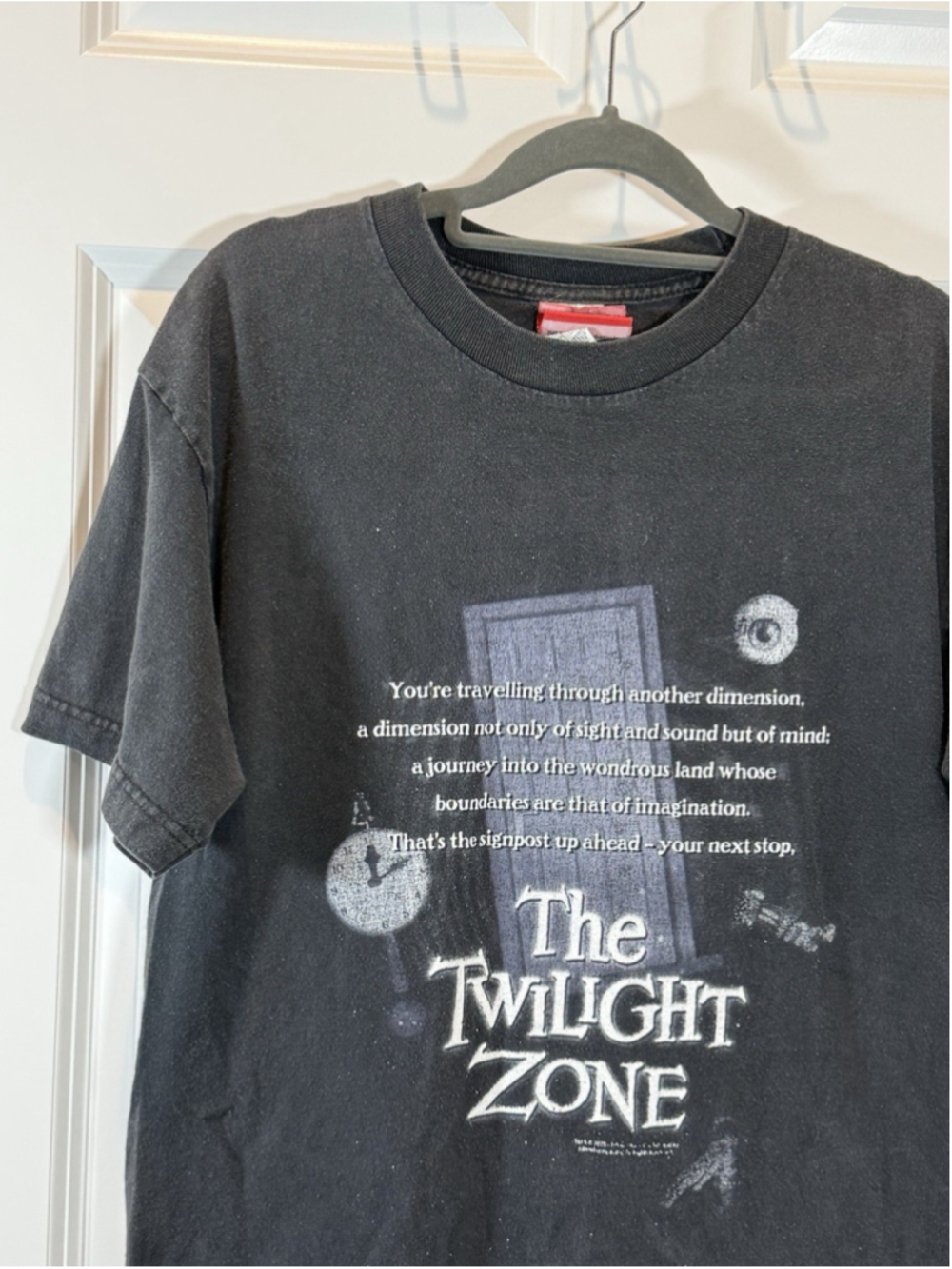 The Twighlight Zone Black Vintage Shirt Television City Men’s Size Medium - Picture 2 of 9